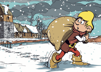 Die Abrafaxe und die Schwarze Mühle – Das Buch